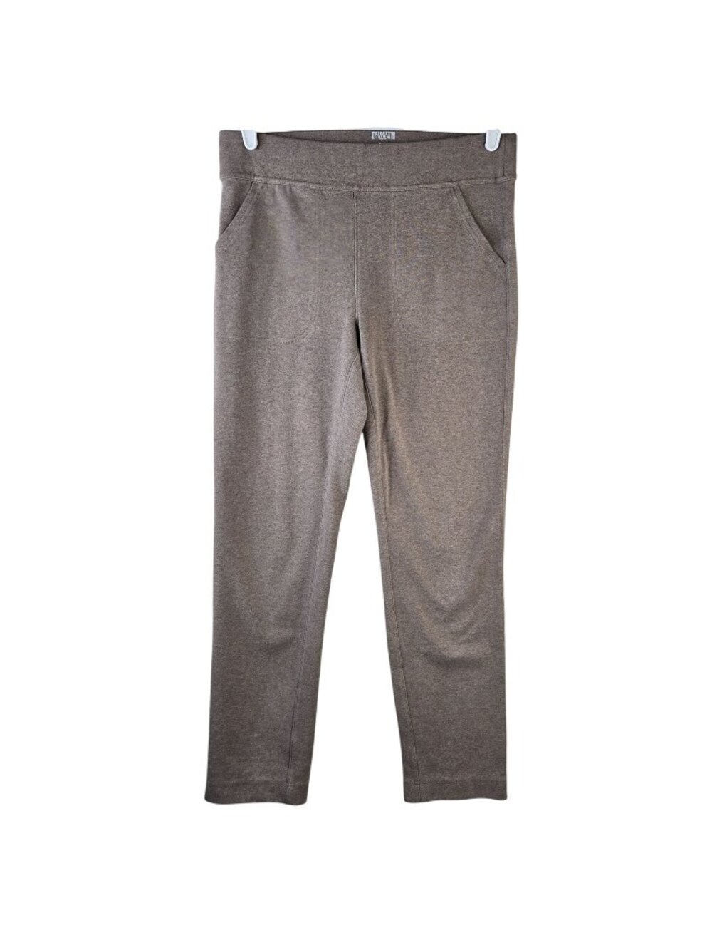 Duluth Straight Leg Pants 32x31 Taupe Pull‎ On Stretch Athleisure Dress Trousers
